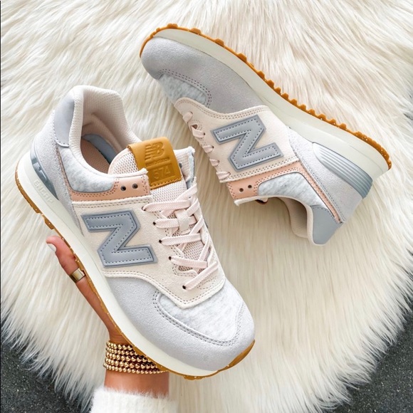 SOLD J. Crew x New Balance 574 Shoes (RAIN CLOUD) - Picture 6 of 6